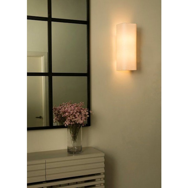 66405 BOMULL Beige vägglampa 2L GRÅ