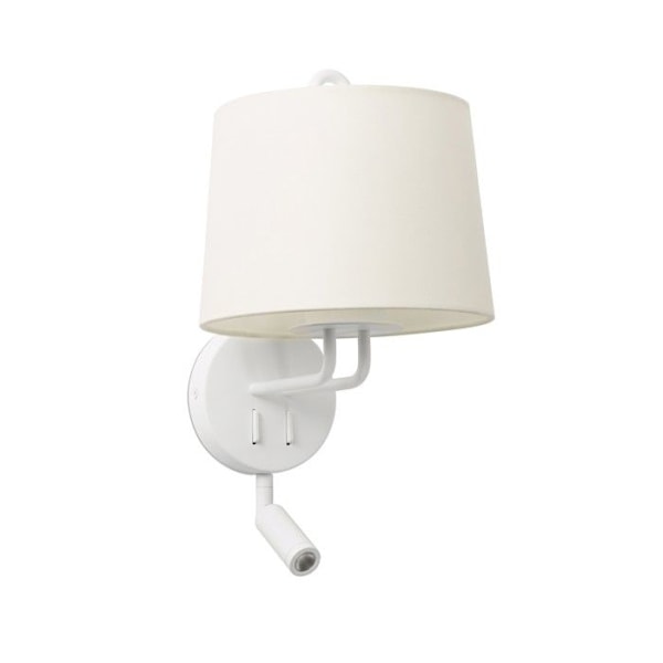 MONTREAL med läsare, vägglampa, Faro Barcelona Vit