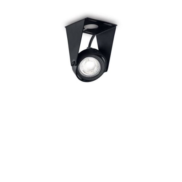 Plafonnier - Ideal Lux - Channel - 1 lys - Sort - Metal - GU10