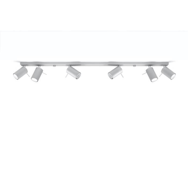 RING 6L GU10 LED taklampa - LOFT Modern Design - Grå