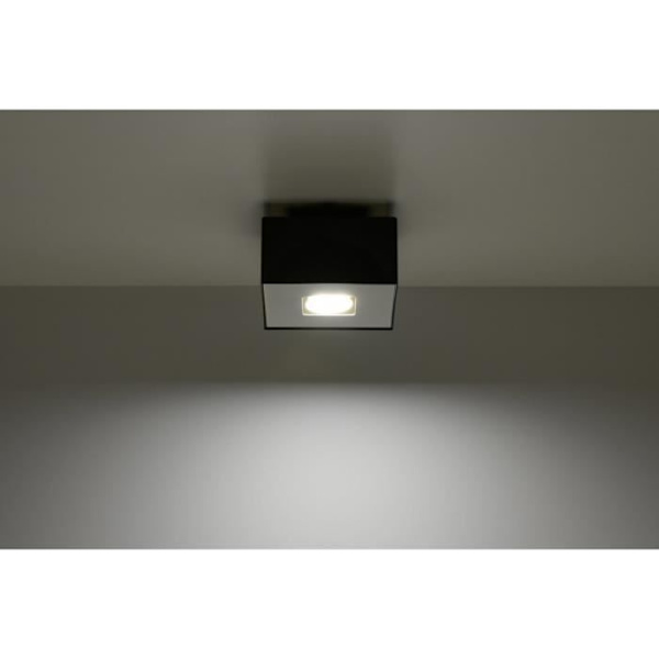 Modern Spot LED-takljus Loft BOHO Design - SOLLUX - MONO 1 - Svart - GU10 - 40W