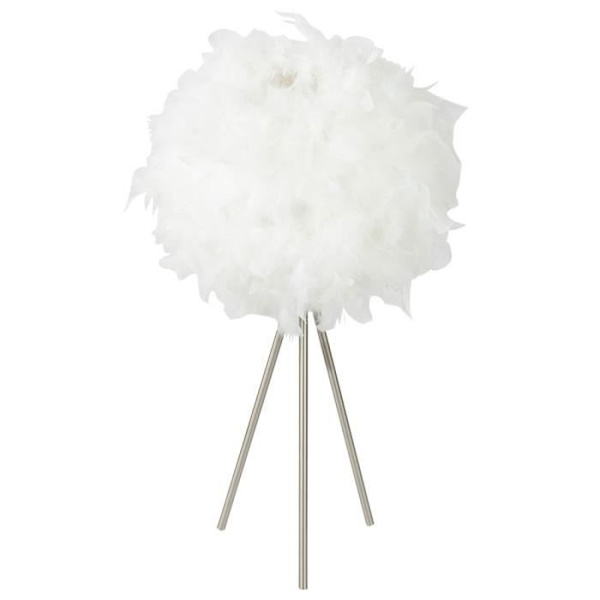 Stativ bordlampe, springlampeskærm, højde 65 cm, KATUNGA