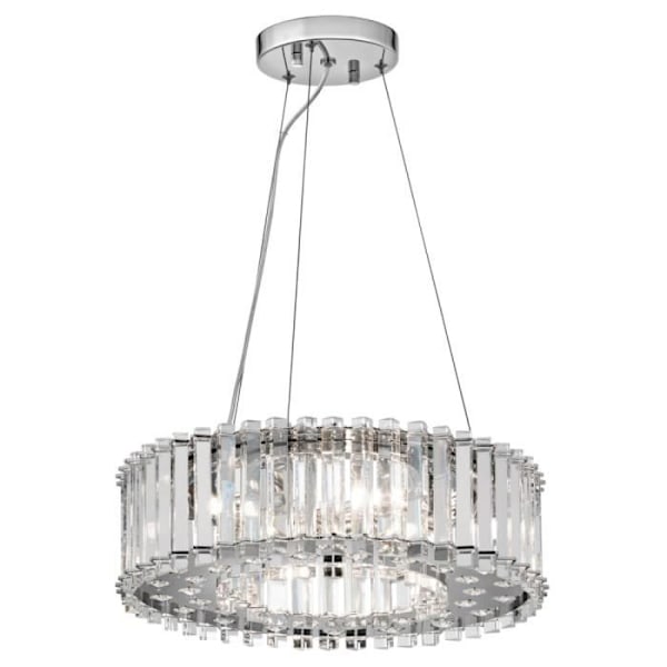 Kristallampa - Kichler - Skye 6LT - 6 G9-lampor - Kromfinish - Samtida design
