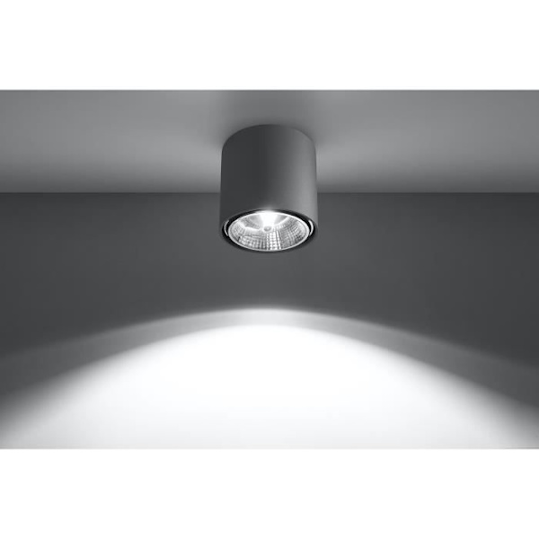 TIUBE GU10 LED Loftslampe Modern Loft BOHO Design Korridor - Grå