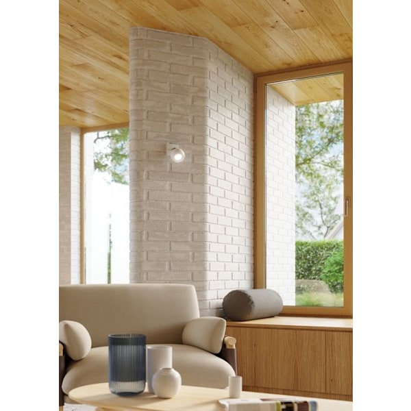 Modern LED-taklampa LOFT spotdesign - SOLLUX - OCULARE 3 - Vit - 3 GU10-lampor - 40W