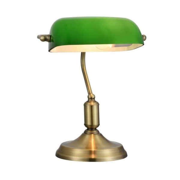 Bordlampe - Kiwi - Banker - Messing - 1 lys - E27 - 40W Mässing