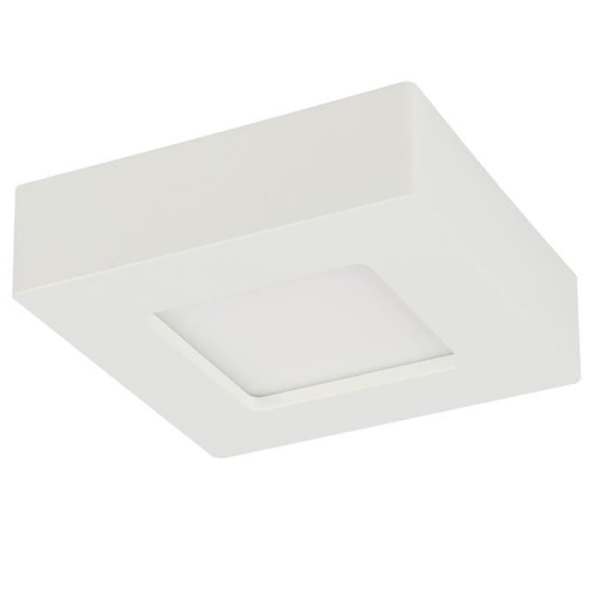 LED byggepanel, 450 lumen, varm hvid, firkantet, L 12,2 cm, SVENJA