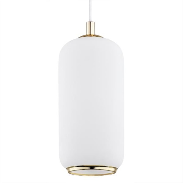 Slim Opal Matt Argon undertakslampa - Mässingsstål - E27 - Modern design