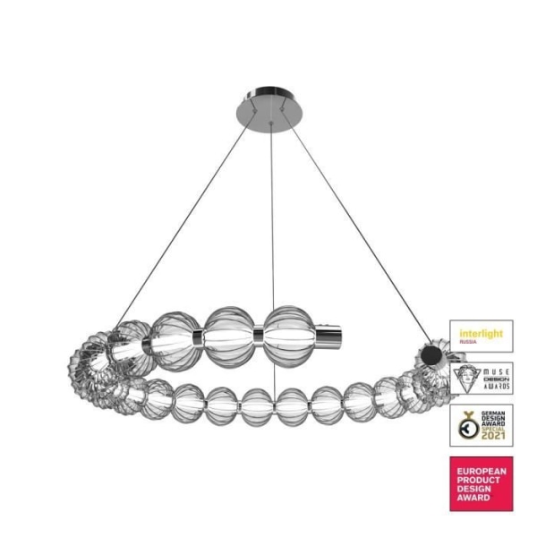 Maytoni Amulet Moderne loftslampe krom, 4000K