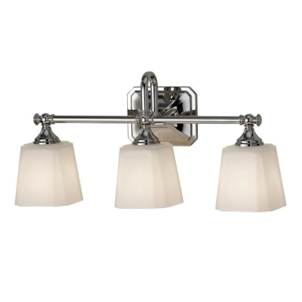 Væglampe - LEDS-C4 - Concord - Krom og Glas - 3 Pærer - 1860 lm