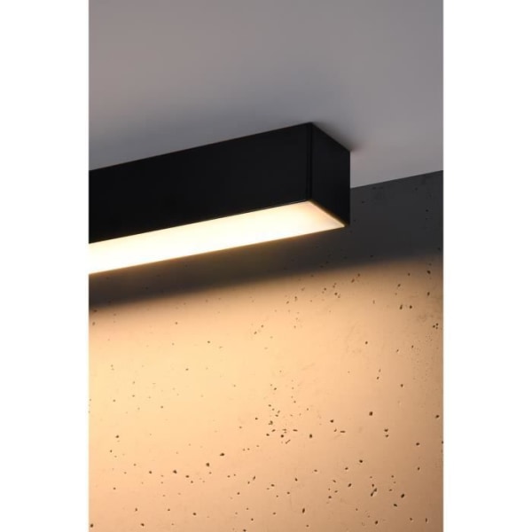 Sollux PINNE LED Linjär Taklampa 95cm Integrerad Svart 3000K