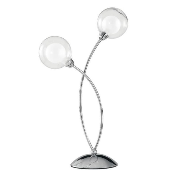 Fan Europe BLOGChrome lampe 28x48cm Krom, Hvid