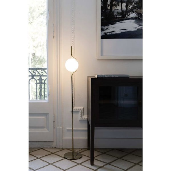 Faro Barcelona 29693D - LE VITA LED Dæmpbar gulvlampe guld fra NAHTRANG NEGRO