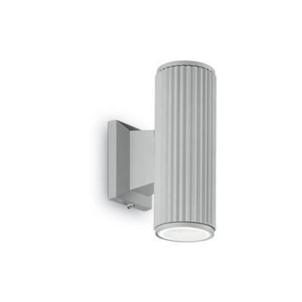 Vägglampa utomhus BASE Grå 2x28W - IDEAL LUX - 129440