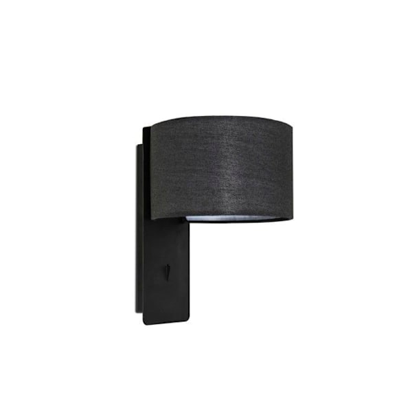 Faro Barcelona 64303 - FOLD Sort væglampe fra NUT CREATIVE Sort