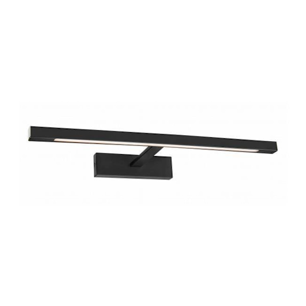 Væglampe - NEPTUNUS - Sort - Metal - 60 cm - Badeværelse - LED