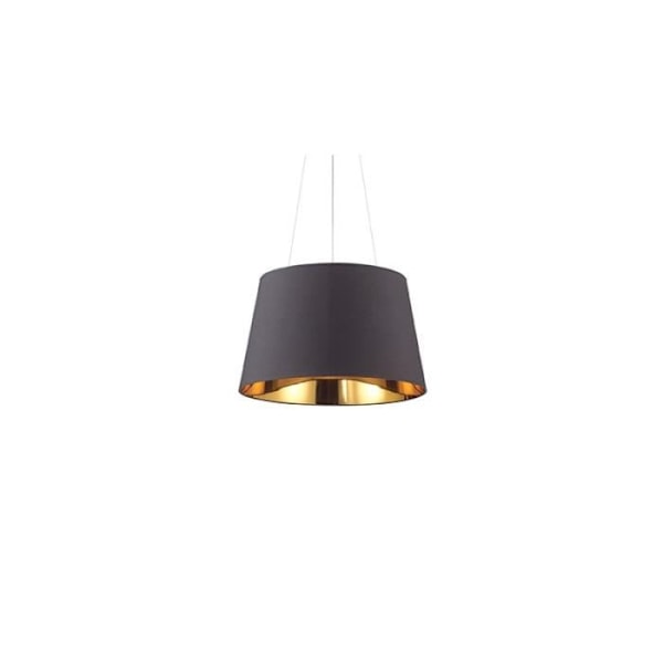 Suspension Noire - IDEAL LUX - NORDIK - 4 lampor - E27 - Tyg - Justerbar höjd 50-115 cm