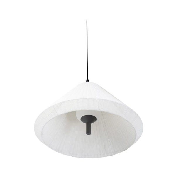 Faro SAIGON Pendellampa Grå, Matt Vit T70 Cone Cap IP65 BLANCO