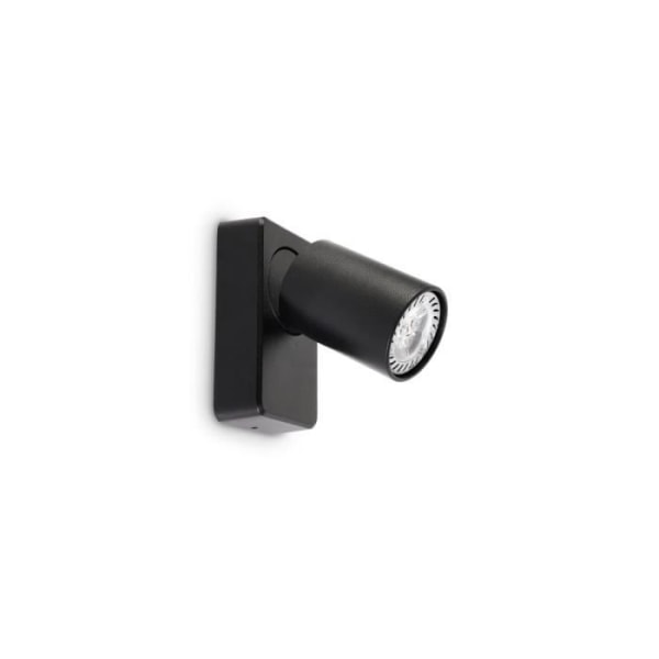 Væglampe - Ideal Lux - IDL229010 - Sort - GU10 base - 1 lampe - Indendørs
