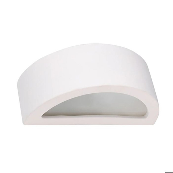 Sollux Lighting Atena 30 keramisk væglampe vit