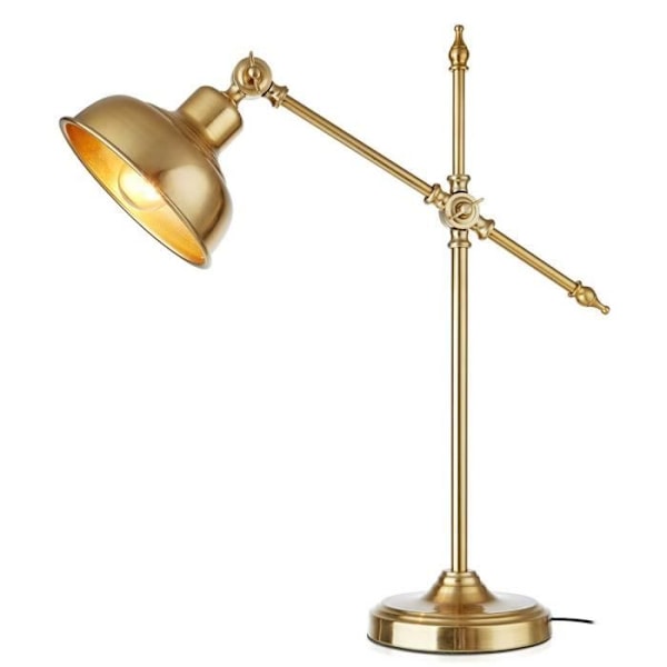 Lampe - Markslöjd - Grimstad - Guldmetall - Vintage - 1 glödlampa E27 60W Guld