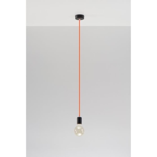 EDISON E27 LED Pendellampa Modern Loft BOHO Design Corridor - Orange