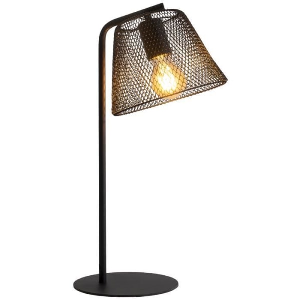 KORIE bordlampe i sort metal