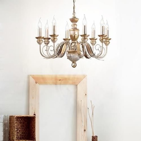 Ideal Lux DORA SP8, Soveværelse, Børneværelse, Spisestue, Stue, Guld, IP20, Overflade, Rund, Metal
