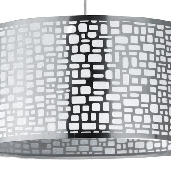 Loftlampe - Onli - BRUCE - Cylindrisk - Metal - Sølv - E27