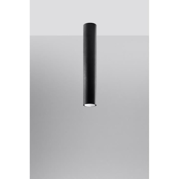 Downlight - SOLLUX - Lagos - Svart - 40 cm - Stål - GU10