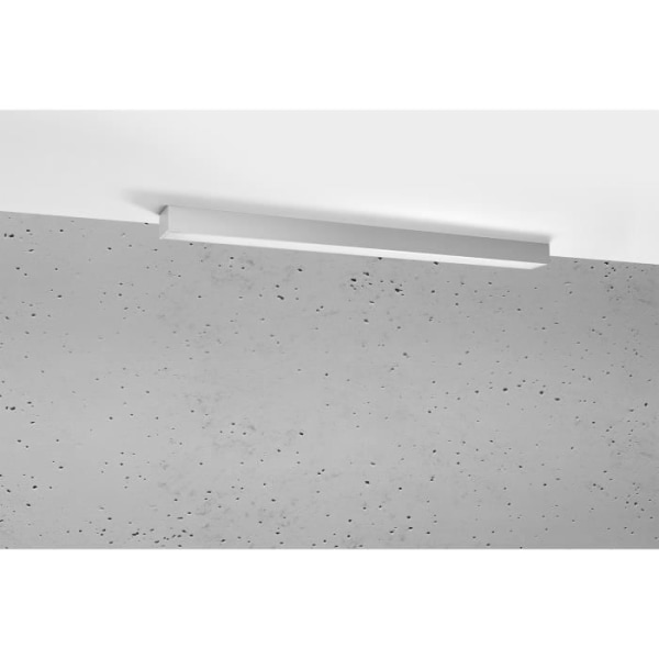 Sollux PINNE LED Integrerad 95cm Linjär Flush Ljusgrå 3000K