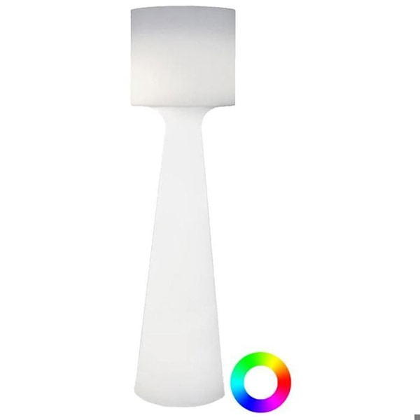 Udendørs gulvlampe 170 MOOVERE 170cm Udendørs hvidt lys genopladeligt batteri led/rgb RGB + VIT LED