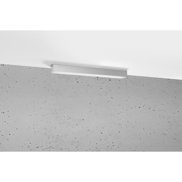 Sollux PINNE LED Integreret Lineær 65cm Lysegrå 3000K