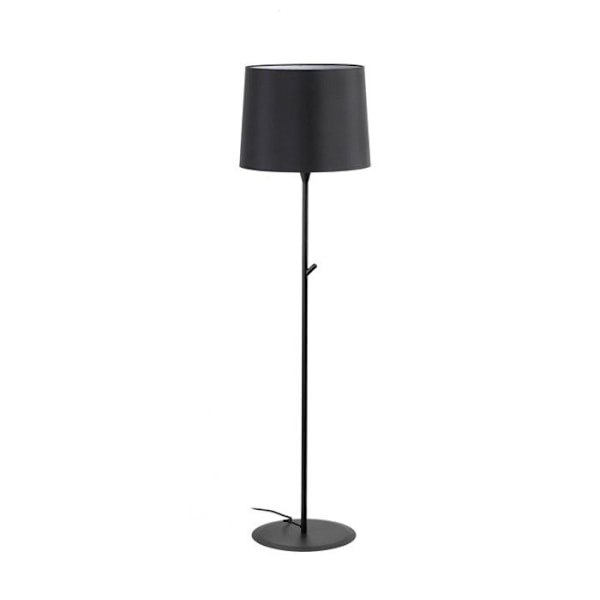 Designergolvlampa Faro Conga Black Steel 64313-09 Svart