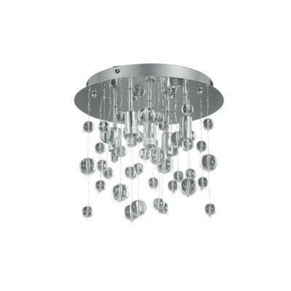 NEVE Krom taklampa 5x40W - IDEAL LUX - 094687