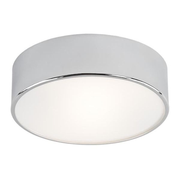 Plafonnier - Argon - DARLING - 25 cm - 2 lys - Krom - Glas