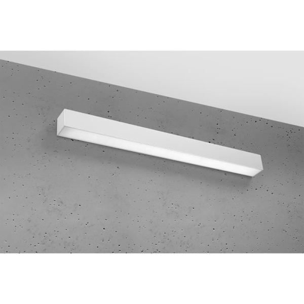 Sollux PINNE Integrated Flush LED Linear Wall Lights Grå