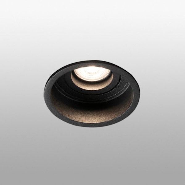 Faro Hyde Infälld Downlight Rund Tiltbar Svart - FARO40119 BRONSGULD