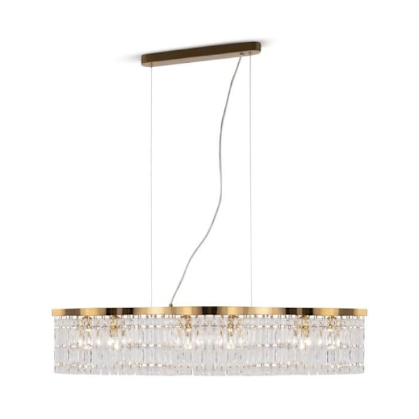 Loftlampe - Maytoni - Dune - 6 lys - Guldmetal - E14 - Moderne design