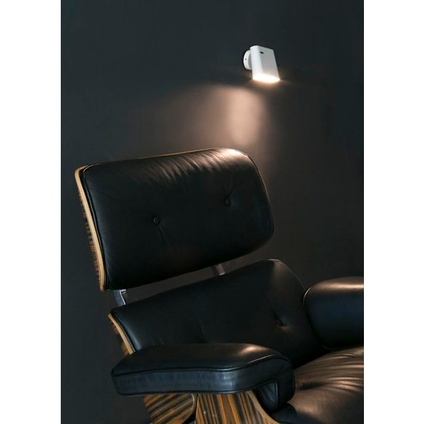 Vägglampa-AUREA-Led 6W -VIT - FARO Vit