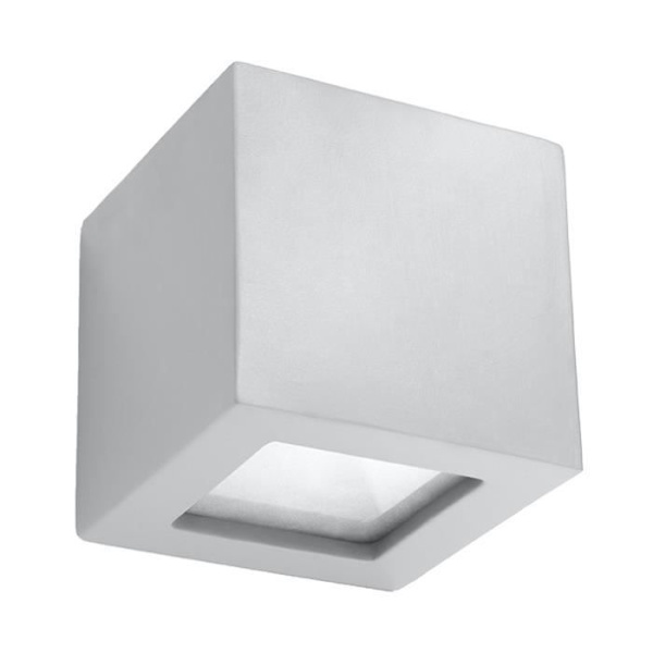 Keramisk vägglampa LEO E27 Modern Boho Vägglampa Design för sovrum Vardagsrum Trappor Korridor - grå