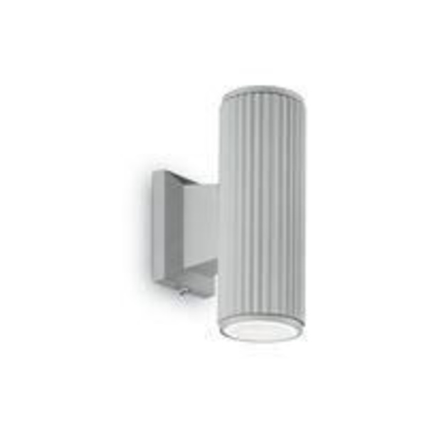 Vägglampa utomhus BASE Grå 2x28W - IDEAL LUX - 129440