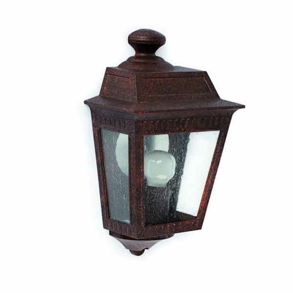 ARGOT utomhusvägglampa - FARO - Brun - E27 1x100w Rostfärgad