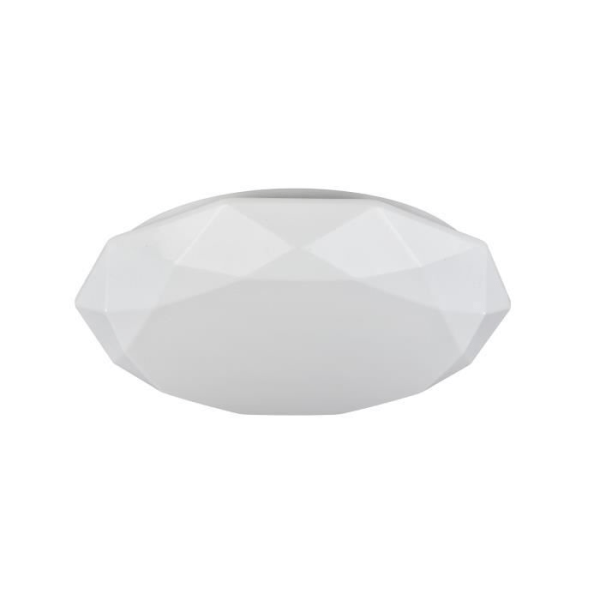 Maytoni LED-taklampa, rund, vit, akryl, med fjärrkontroll och strömbrytare, 3000-6500K LED 2800LM 40W