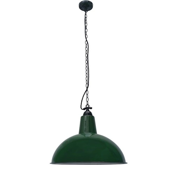 Upphängning - FARO - Lou - Grön - Metall - E27 - 1 glödlampa nödvändig BLANCO
