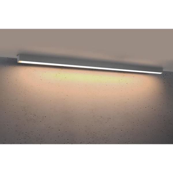 Sollux PINNE Integreret LED 145cm Linear Flush Lysegrå 3000K