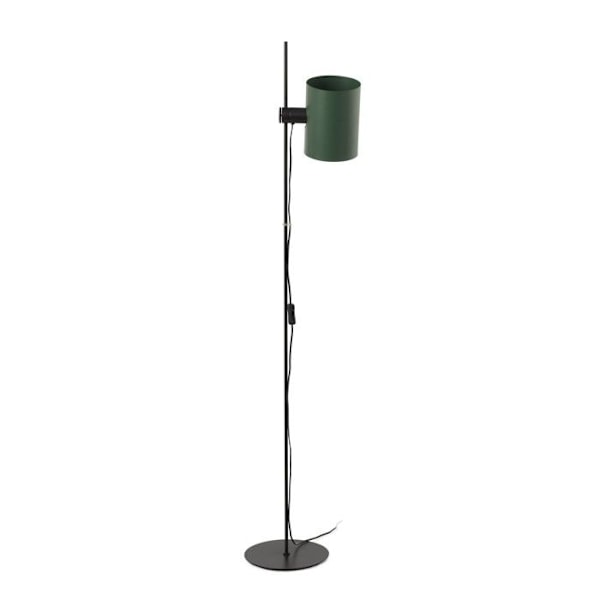 GUADALUPE grøn, Gulvlampe, Faro Barcelona Sort