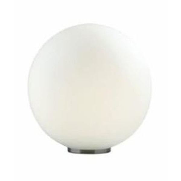 Ideal Lux MAPA TL1 D30, Hvid, Glas, Metal, Soveværelse, Stue, IP20, E27, 1 pære(r)
