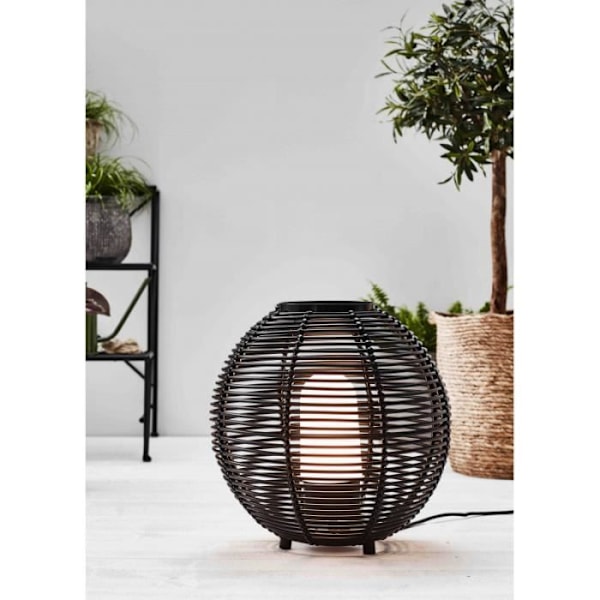 SAGE Sort havebordslampe 1 pære