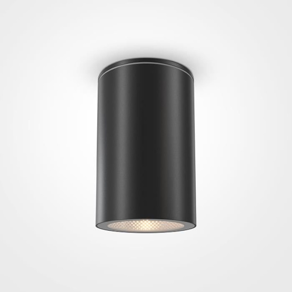 Maytoni Roll Downlight overflademonteret sort GU10 IP54